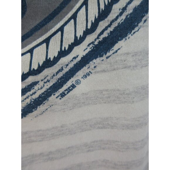 VINTAGE Notre Dame Fighting Irish Shirt Large Trench Ultra 90s USA * - Picture 4 of 14